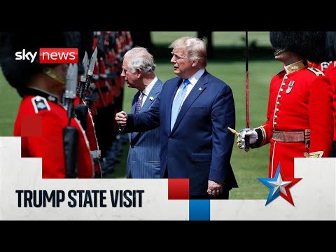 Day one of Donald Trump’s historic second UK state visit | Full Sky News coverage