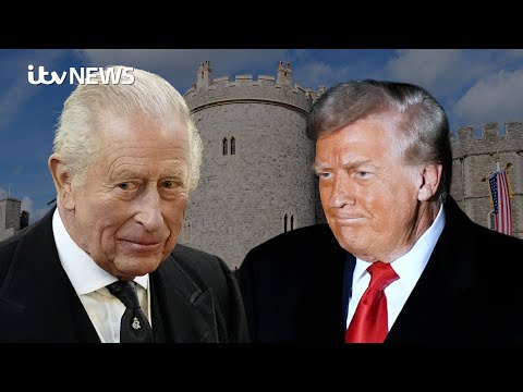 Watch LIVE: King Charles host Donald Trump at Windsor Castle | ITV News