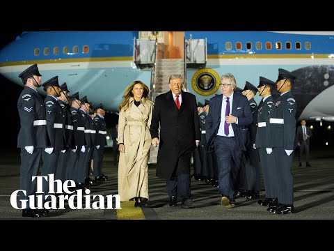 Trump makes unprecedented second state visit to Britain – watch live