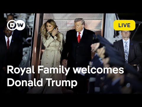 Live: Britain’s Royal Family welcomes Donald Trump at Windsor Castle | DW News