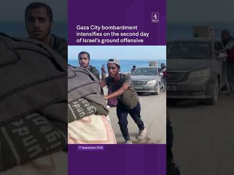 Gaza city bombardment intensifies