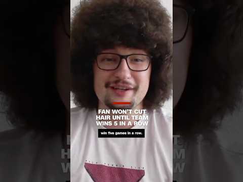 Fan won’t cut hair until team wins 5 in a row