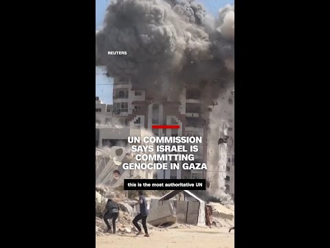 UN commission says Israel is committing genocide in Gaza
