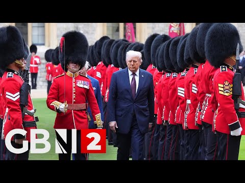 WATCH: Trump and British Royals watch Beating Retreat ceremony