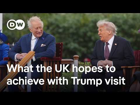 Trump arrives in London for day of pomp, ceremony, and pageantry | DW News
