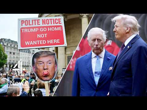 King Charles welcomes Trump to Windsor Castle