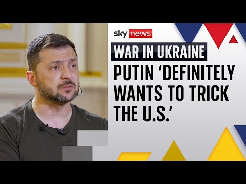 Sky’s exclusive interview with President Zelenskyy – How it happened