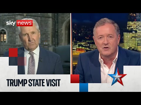 Piers Morgan joins Sky News during Donald Trump’s historic second UK state visit