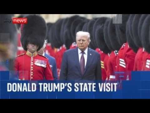 The ‘ultimate welcome’: Day one of Trump’s UK state visit