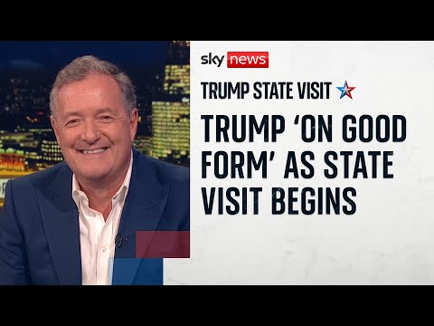 Trump ‘very happy’ to be in UK for second state visit, says Piers Morgan