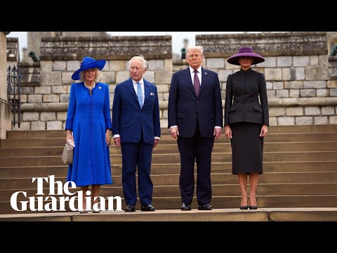Trump and First Lady Melania Trump attend state banquet – watch live