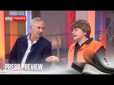 Sky News Press Preview | Kevin Maguire & Baroness Foster | Wednesday 17 September 2025