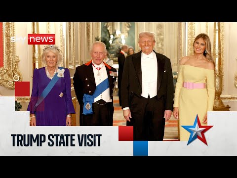 Donald Trump’s historic second UK state visit | Full Sky News coverage