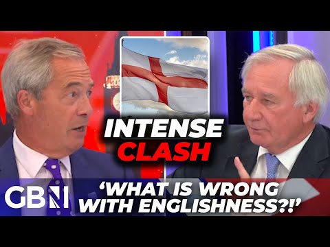 WATCH: Nigel Farage BITES BACK at ex-Labour Secretary amid Raise the Colours movement across UK