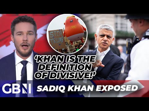 ‘Sadiq Khan’s two-tier outrage and hypocrisy has been EXPOSED!’ | London Mayor slams Trump visit