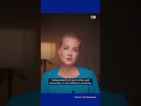 Yulia Navalnaya says she has proof Alexei Navalny was poisoned | DW News