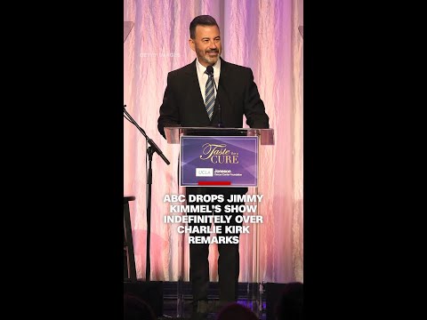 ABC drops Jimmy KImmel’s show indefinitely over Charlie Kirk remarks