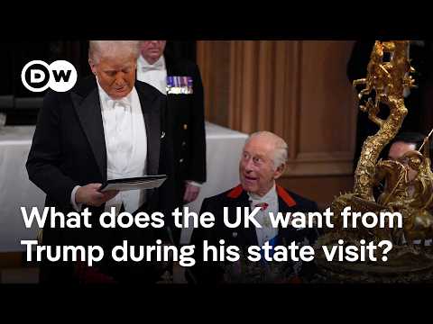 Thousands join anti-Trump protests in the UK | DW News