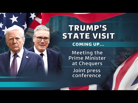 Watch LIVE – Donald Trump arrives at Chequers to meet Sir Keir Starmer | ITV News
