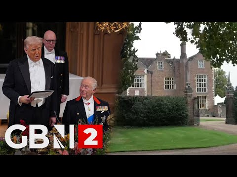 WATCH: View of Chequers as Trump makes second state visit to Britain