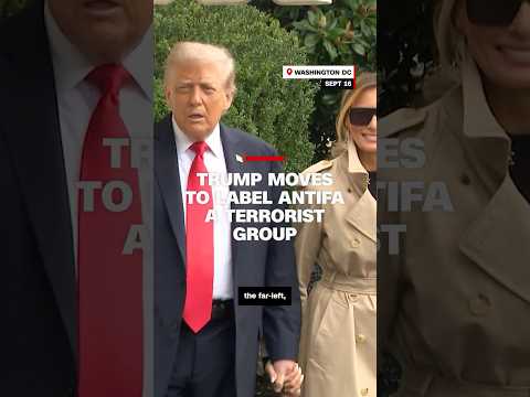 Trump moves to label Antifa a terrorist group