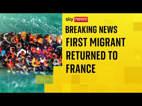 BREAKING: First Channel migrant deported to France under ‘one in, one out’ deal