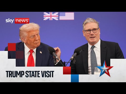 Trump and Starmer address business leaders at Chequers | Watch in full