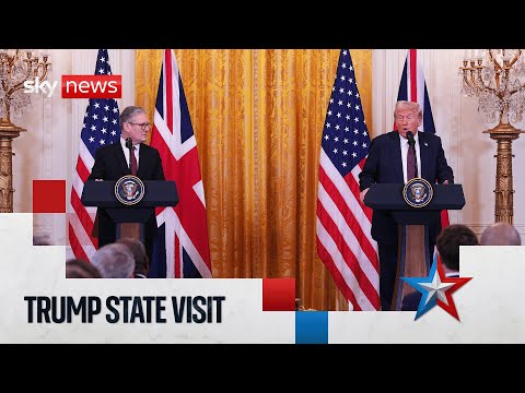 Trump and Starmer to hold news conference at Chequers shortly