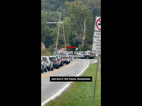 3 officers dead in Pennsylvania shooting