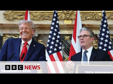 Trump and Starmer on free speech, immigration and TikTok | BBC News