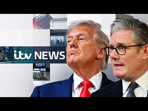 Watch ITV Evening News LIVE – after Trump and Starmer face questions at press conference