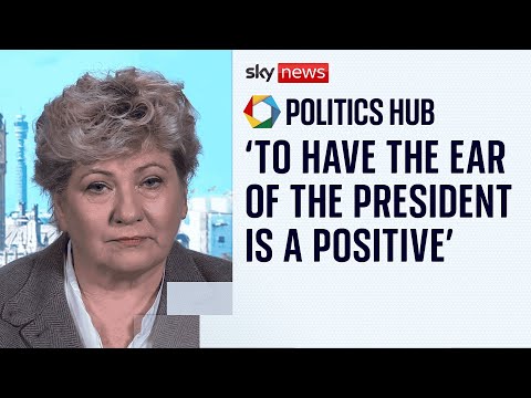 Emily Thornberry defends Keir Starmer after Trump’s trip to UK