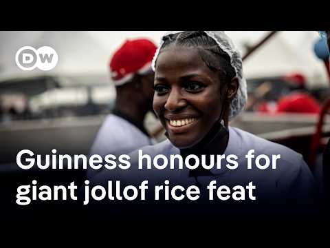 Why Hilda Baci cooked the world’s largest jollof rice dish | DW News