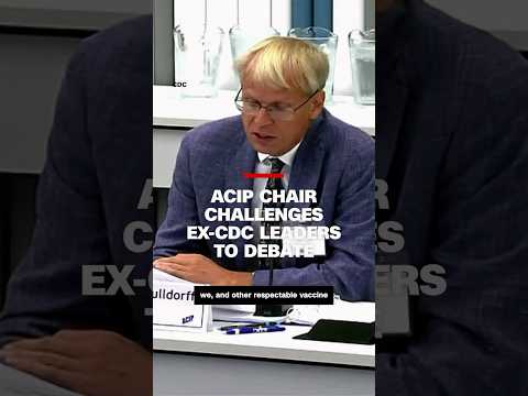 Head of RFK Jr.’s vaccine panel challenges ex-CDC leaders to debate