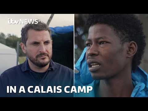 Asylum seekers in Calais still determined to cross channel despite UK-France returns deal | ITV News