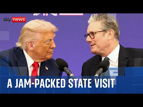 Handshakes, Mandelson and other things you might have missed from Trump’s visit