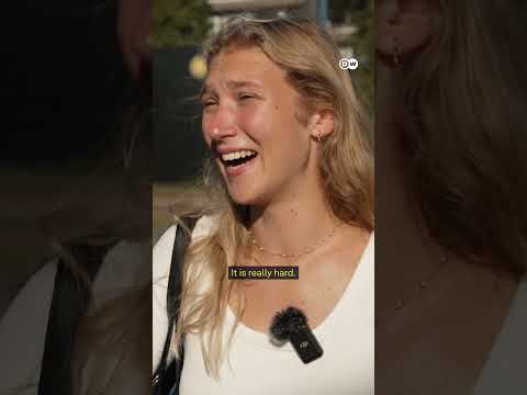 Students in the Netherlands resort to sleeping in tents | DW News