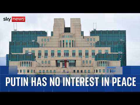 MI6: No evidence Putin is interested in peace with Ukraine