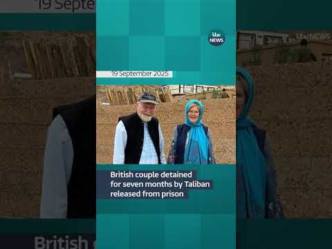 Family describe ‘immense joy’ at release of British couple from Afghanistan prison | ITV News