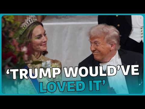 Behind the scenes of Trump’s state visit  I Talking Royals | ITV News