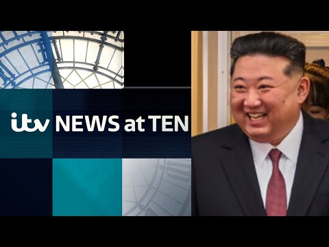 Watch ITV News at Ten LIVE – as Kim Jong Un arrives to join Xi and Putin at huge military parade