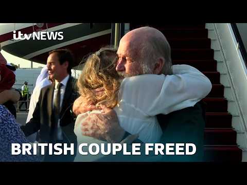 British couple released from Afghanistan prison as family describe ‘immense joy’ | ITV News