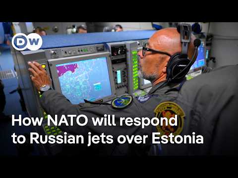 Estonia involves NATO following Russia fighter jets intrusion into sovereign air space | DW News