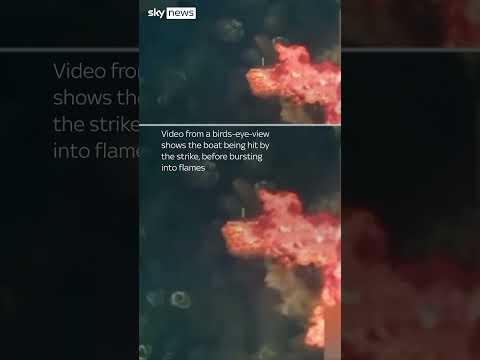 Donald Trump: ‘Drug boat’ hit in strike by US military