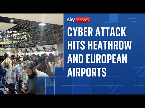 Who was behind cyber attack that is causing travel chaos across Europe?
