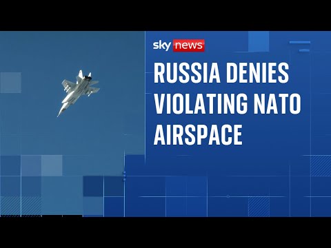Russia says fighter jets were carrying out ‘scheduled’ flight