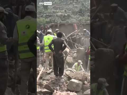 Afghans search for survivors after earthquake