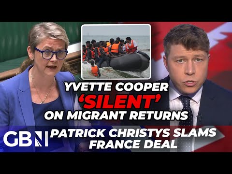 ‘She won’t speak to GB News!’ | Yvette Cooper’s SILENT on migrant deportations amid returns deal
