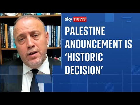 Palestinian ambassador to the UK welcomes recognition of Palestine
