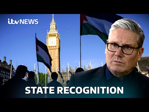 UK, Australia and Canada recognise Palestinian State ahead of UN General Assembly | ITV News